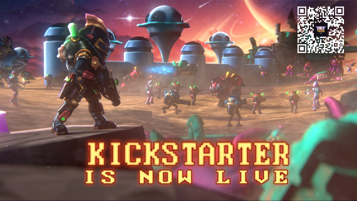 Lift-off Achieved! Space Tales Kickstarter is live.

Join us on an epic interstellar quest - Conquer alien worlds, forge empires, and be part of gaming history. 

Support us now: kickstarter.com/projects/14048…

 #SpaceTales #KickstarterLaunch #RTS #Gaming
