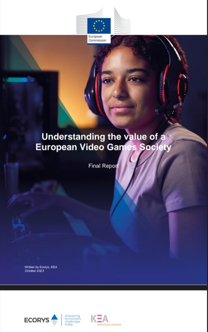 📢 Exciting news! The final report of the European Video Games Society is now available: a comprehensive dive into the world of video games - from economics to culture and society 🎮  

Discover more on our blog:
keanet.eu/first-eu-study…

#GamingIndustry #GameDevelopmentEU