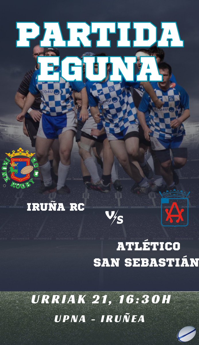 AtleticossR's tweet photo. Aurreko asteburuko ligako atsedenaldiaren ondoren, bueltan da 3.jardunaldia eta garaipenaren bila goaz! Aupa mutilak!

Después del descanso de liga de la semana pasada, volvemos con la tercera jornada y vamos a por la victoria! 

Aupa ATSS💙🤍 https://t.co/iMucI0qVlg