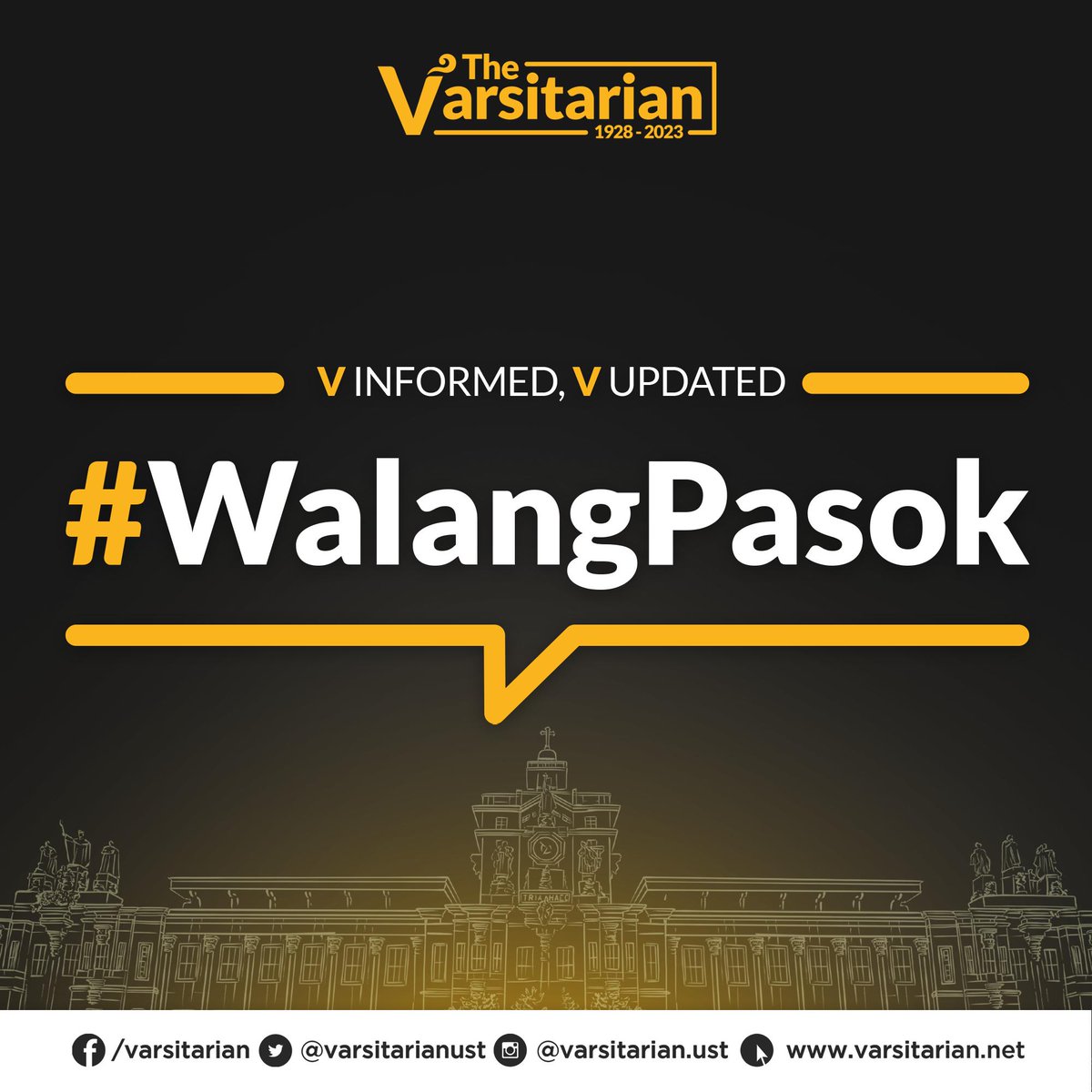 The Varsitarian tweet media