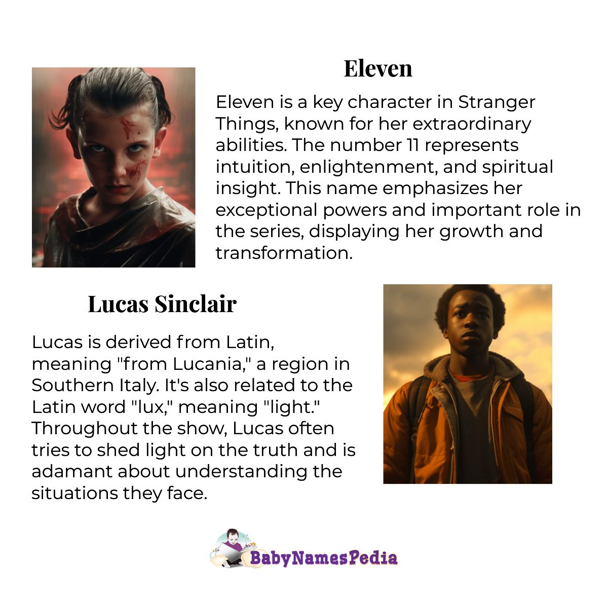 babynamespedia's tweet image. 'Stranger Things' characters aren’t just iconic on screen, but their names have stories too! 😲💥 Follow, Like, and RT if you want more secrets and trivia! #StrangerThings #CharacterCode #NameMysteries #SeriesScoop #SciFiFacts #UpsideDownTruths #StrangerStories #NetflixNames