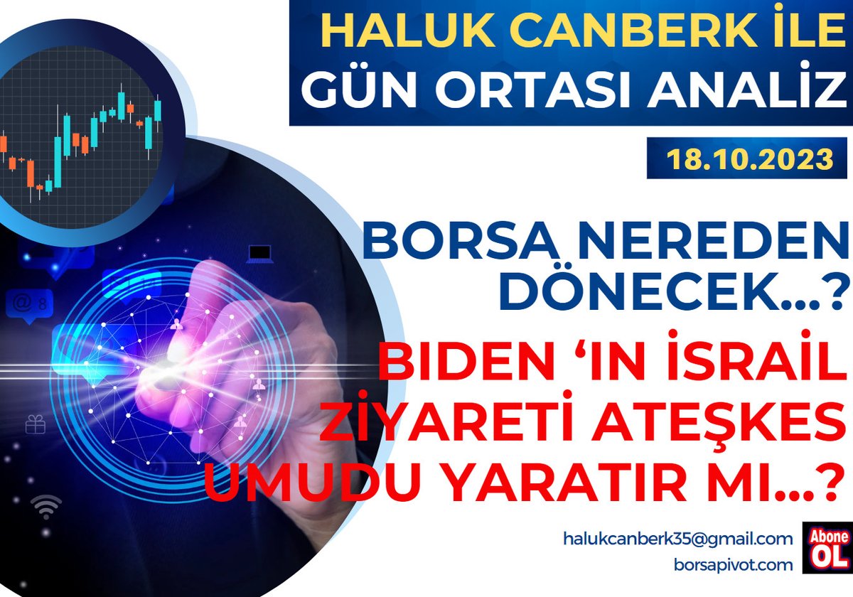 halukcanberk's tweet photo. BORSA NEREDEN DÖNECEK ? BIDEN'IN İSRAİL ZİYARETİ ATEŞKES UMUDU YARATIR MI...?
İzleme Linki :
https://t.co/eO2HThDgUQ
#BİST100 #GAZZE #BORSA #HİSSE #BORSACANLI #BORSAPİVOT #VİOP #BİDEN #ATESKES #SAVAŞ #ENDEKS30 #SONDAKİKA #BOFA #Dolar28