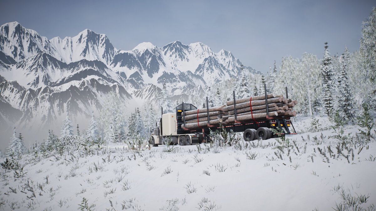 本日22時からアラスカが舞台の大型トラックシミュレーター「Alaskan Road Truckers」のライブ配信（先行プレイ）をしていきます！
真冬のアラスカを走ってみたい🚛☃️
※関係者の方にゲームを提供してもらいました
youtube.com/live/brCSFr7Ea…

#アフロマスク　#AlaskanRoadTruckers