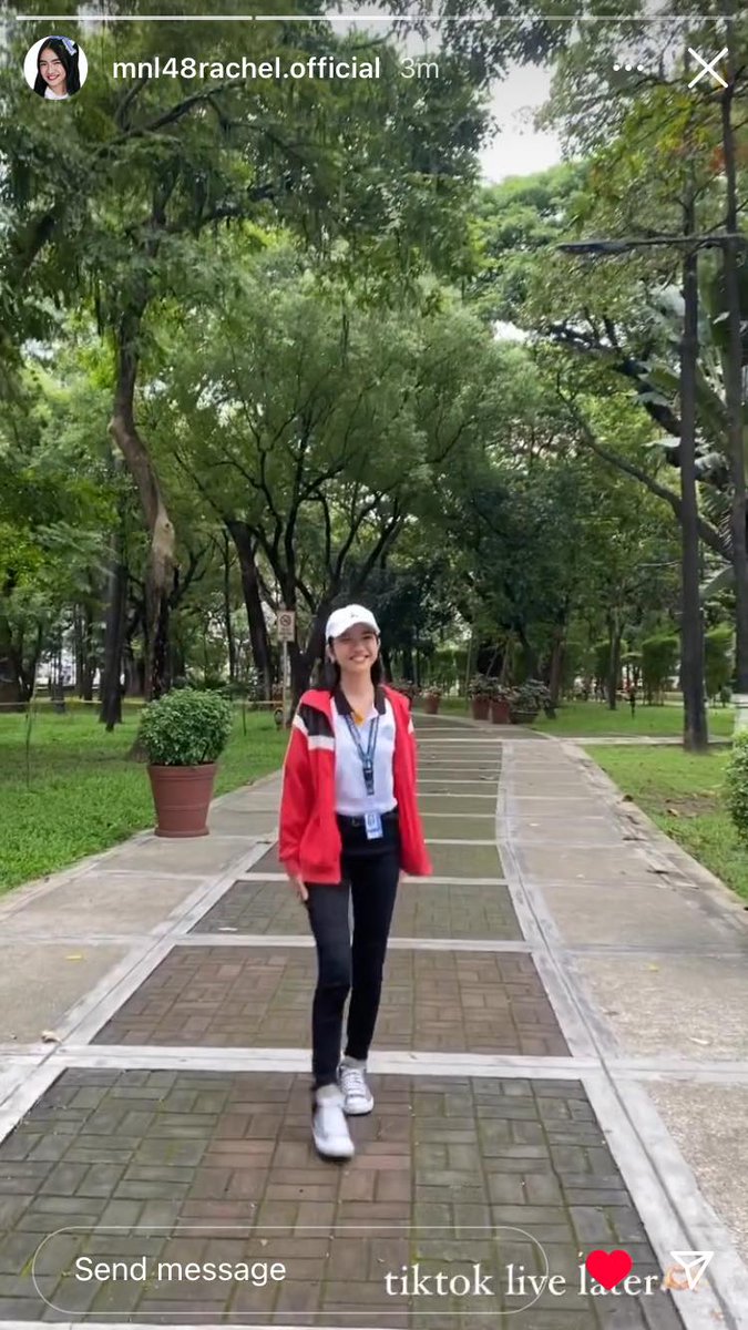 #MNL48Rachel
[IG Story]💖💖[10/18/2023]

TikTok Live Later

Don't forget to like and follow MNL48 Rachel
FB Page: MNL48 Rachel
TikTok: rachel.mnl48official
Kumu: rachel.mnl48official
IG: mnl48rachel.official
YouTube: Rachel Frances Song Suazo 
#MNL48 #MNL48Rachel #Rachellovers