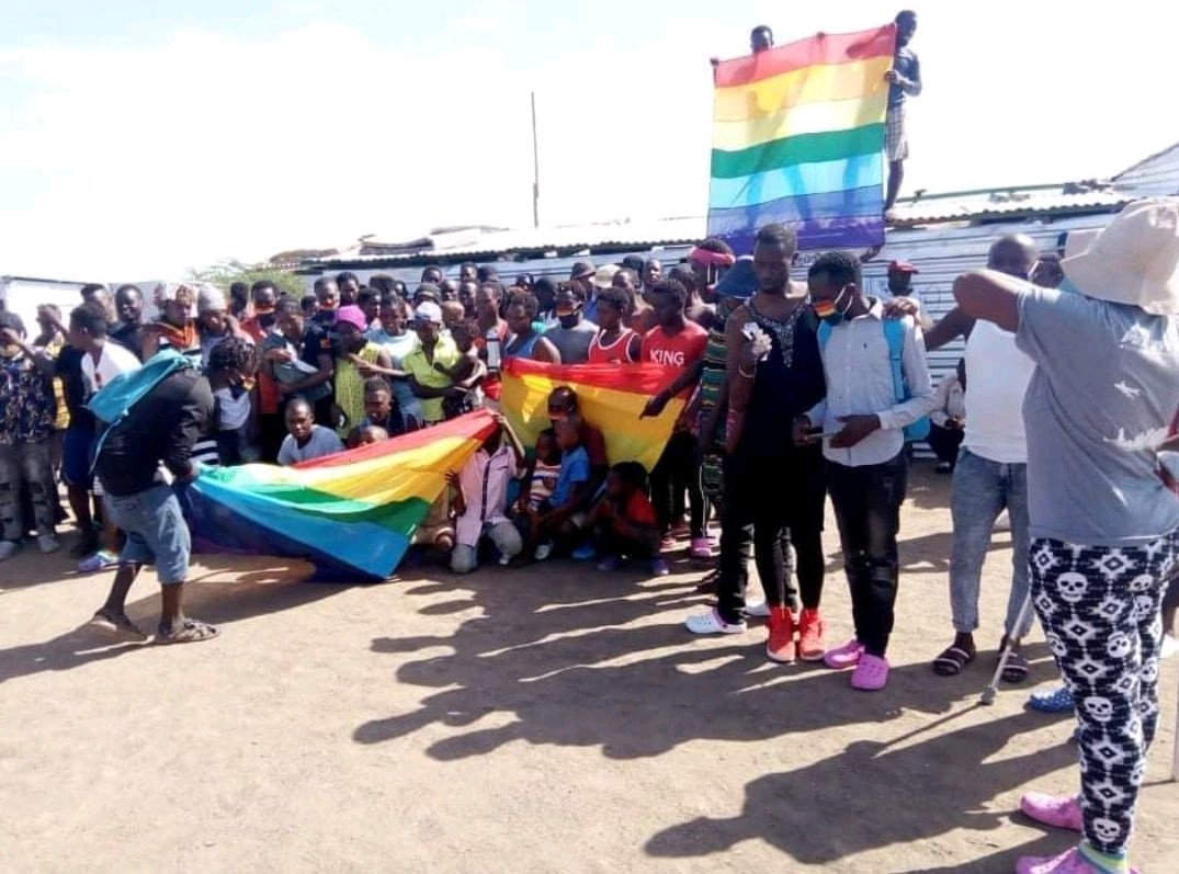 We are one big family....
Kakuma is not yet safe for lgbtiq Refugees and asylum seekers 
#loveandsolidarity