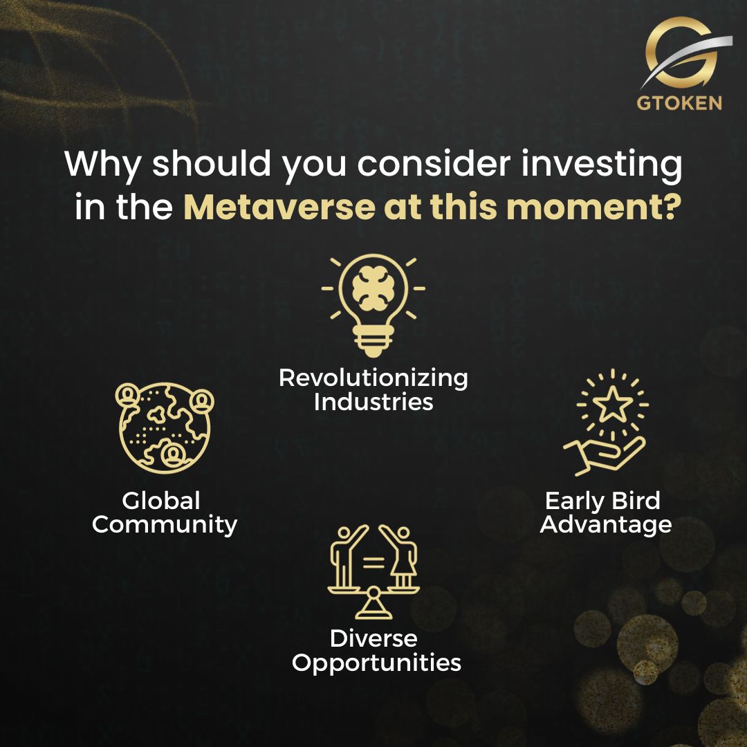 Let's explore the opportunities and possibilities that await in this digital realm. 🚀🌐

#GTOKEN  #MetaverseInvesting #DigitalFrontier #VirtualReality #FutureOfTech #InvestmentInsights #OpportunityKnocks