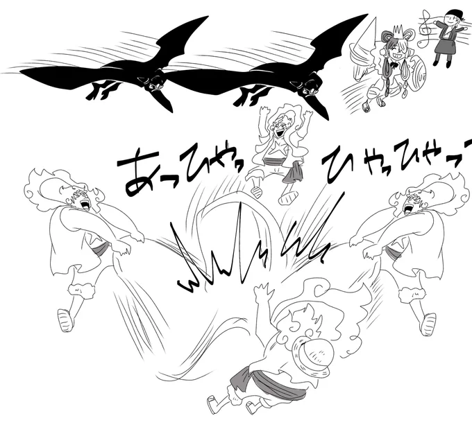 ここ最近のばうんてぃってこんな感じしない?っていう酷すぎる落書き