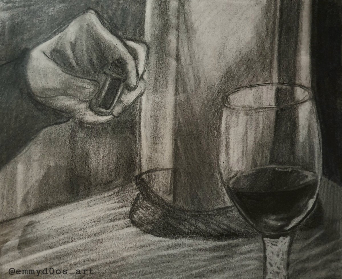 #Lucitober2023 day 17: 'glass'🍷 good thing 'poison' saved the day 🤣😅  #lucitober #lucifer #lucifernetflix #netflix #luciferseason5 #drawing #fanart #luciferfanart #lucifans #lucifan #inktober #tomellis #inktober #laurengerman  #chloedecker