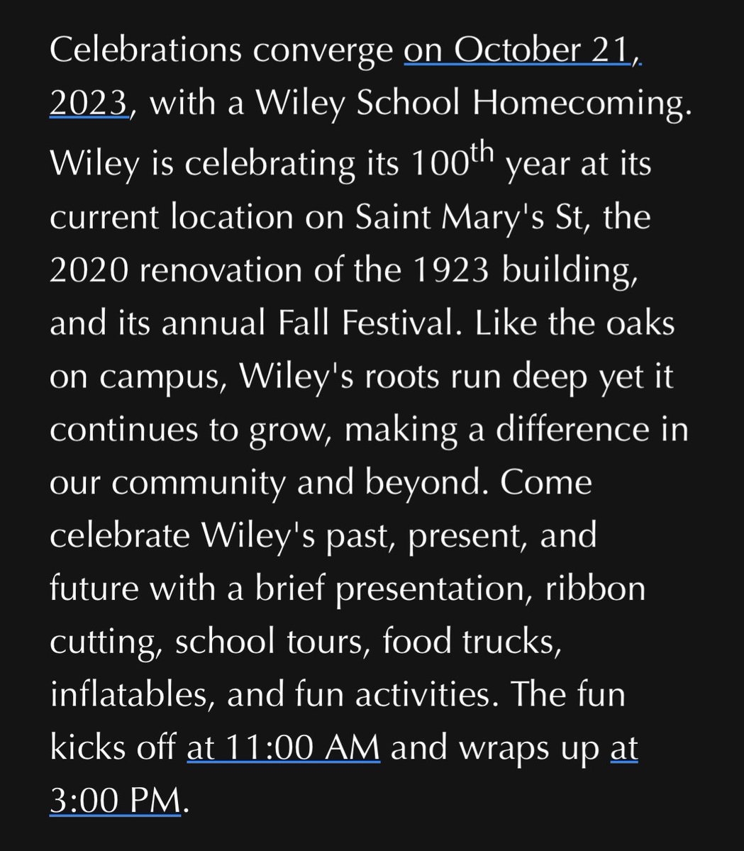 Wiley Elementary tweet media