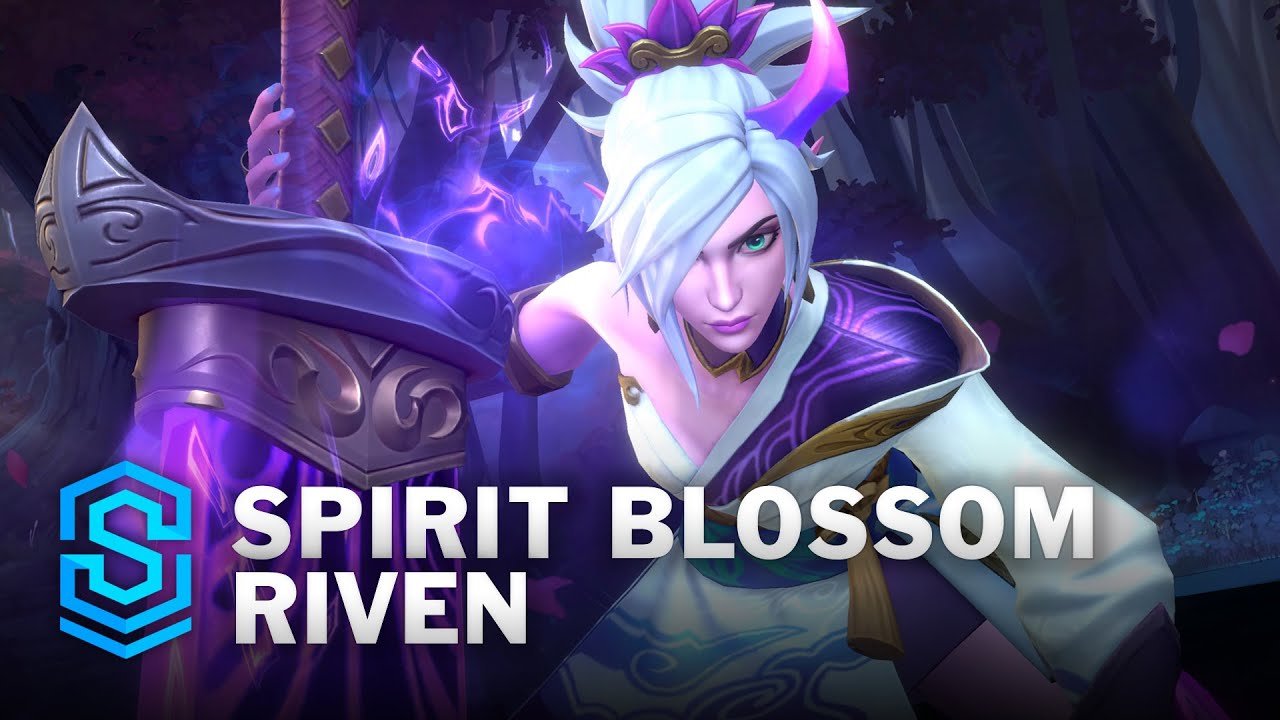 HD wallpaper: League of Legends, spirit blossom, Riven (League of