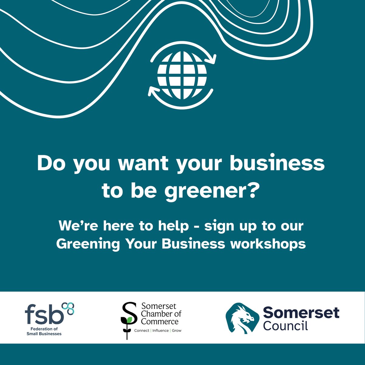 Do you want your business to go greener, reducing your impact on the environment and saving costs, but don’t know where to start?  💚 🌎 ♻️ 
Come and join us – view the sessions now on the <a href="/chambersomerset/">Somerset Chamber</a> website: orlo.uk/W7ASH 
@FSBSomandWilts