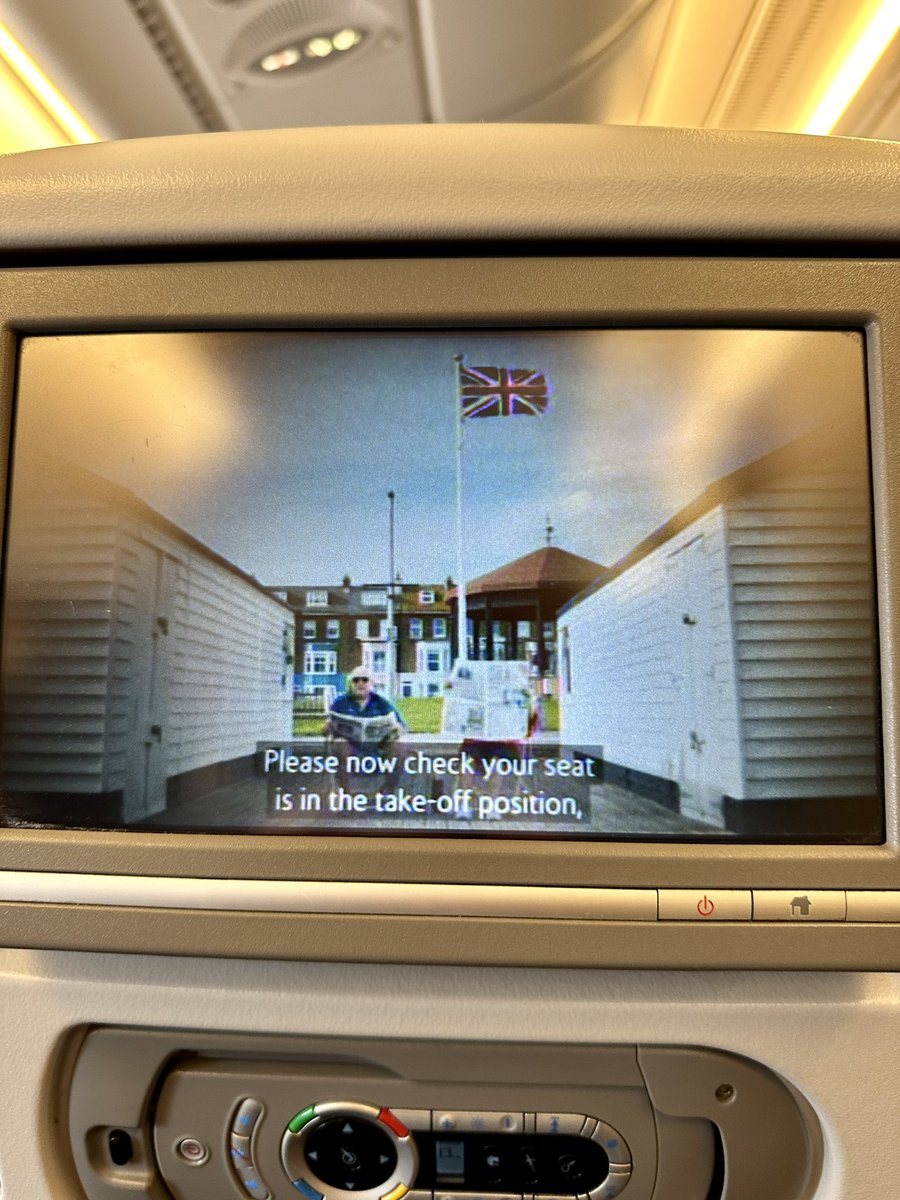 If you are flying long haul with @British_Airways you will see @DealBandstand (as well as other local landmarks) featured on the new @British_Airways safety video 🙌✈️