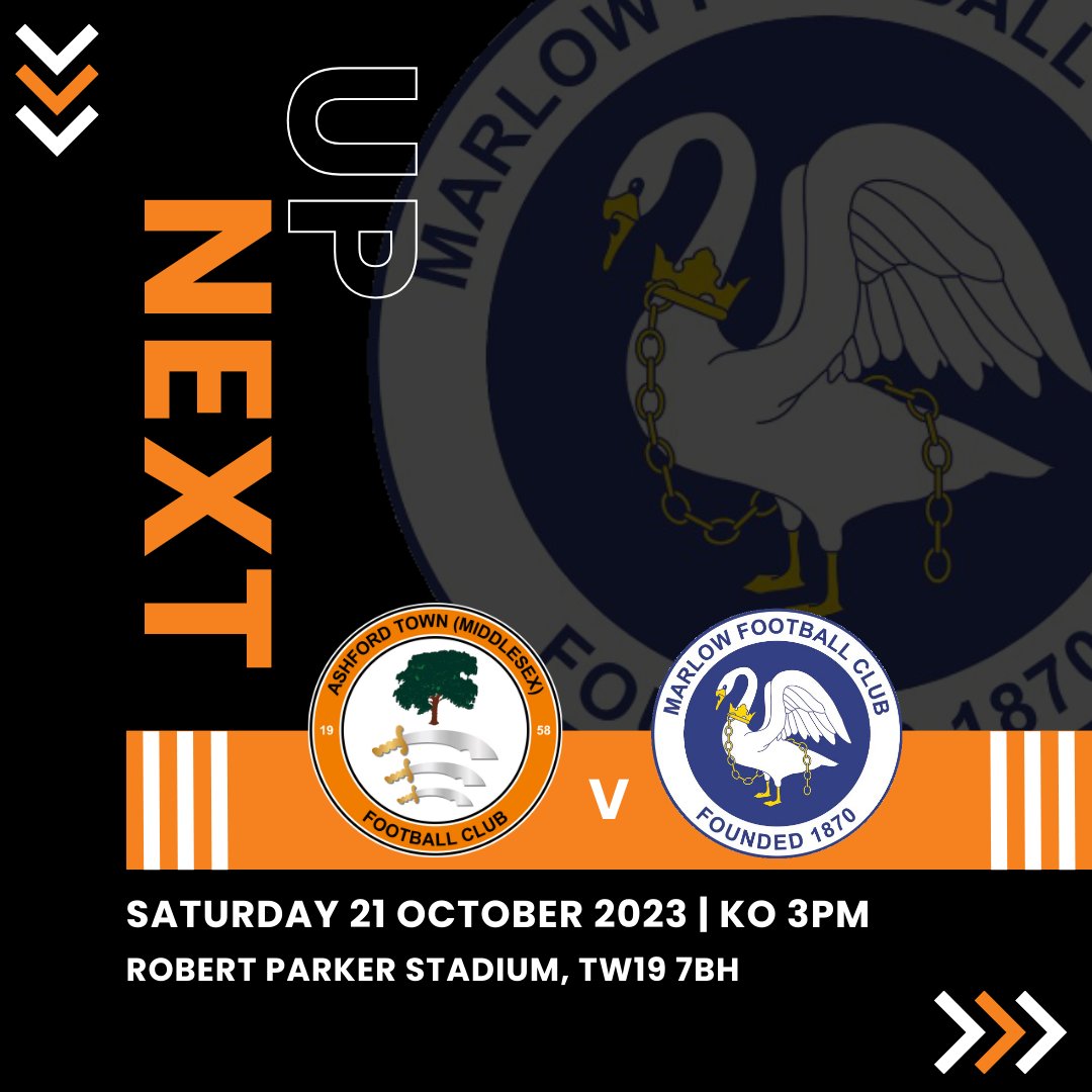 ashfordtownmx's tweet photo. NEXT UP >>>
๐ @MarlowFC
๐ @isthmianleague
๐
Sat 21 Oct 2023
๐ KO 3PM
๐ RPS, TW19 7BH
๐ซ Adults ยฃ10 / Conc. ยฃ5/ U16 Free
๐ซ Advance online tickets available now
๐ Programme ยฃ2
๐ฅ๏ธ Match Info & Tickets: https://t.co/QTrnaEg7SO
#ASHMAR #atmx #tangerines #isthmianleague https://t.co/QZUfYXwz9z