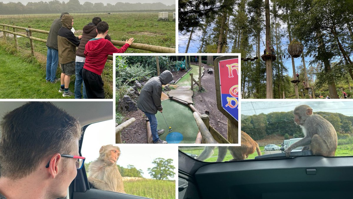 Homersham enjoyed a holiday to Centre Parcs. They visited Cholderton Rare Breed Farm, went on the pedalo boats & zip line & visited Wookey Holes, Longleat Safari! Sophie Morcom; Team Leader: ‘We loved going on the Land Train & were laughing at the monkeys hanging off our cars!'