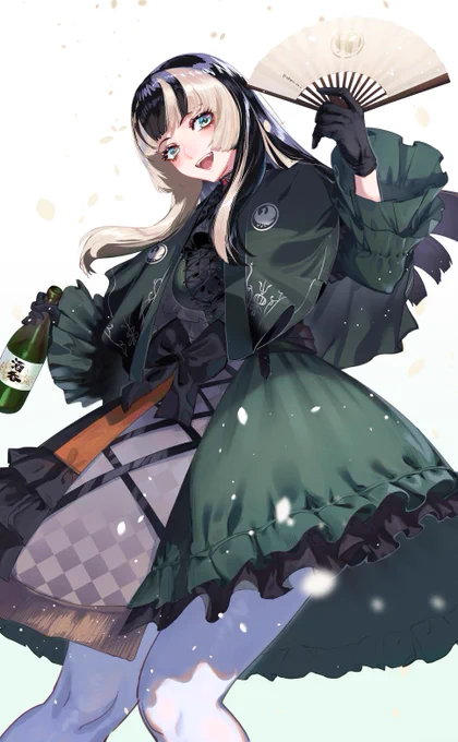 儒烏風亭らでん #らでん似絵