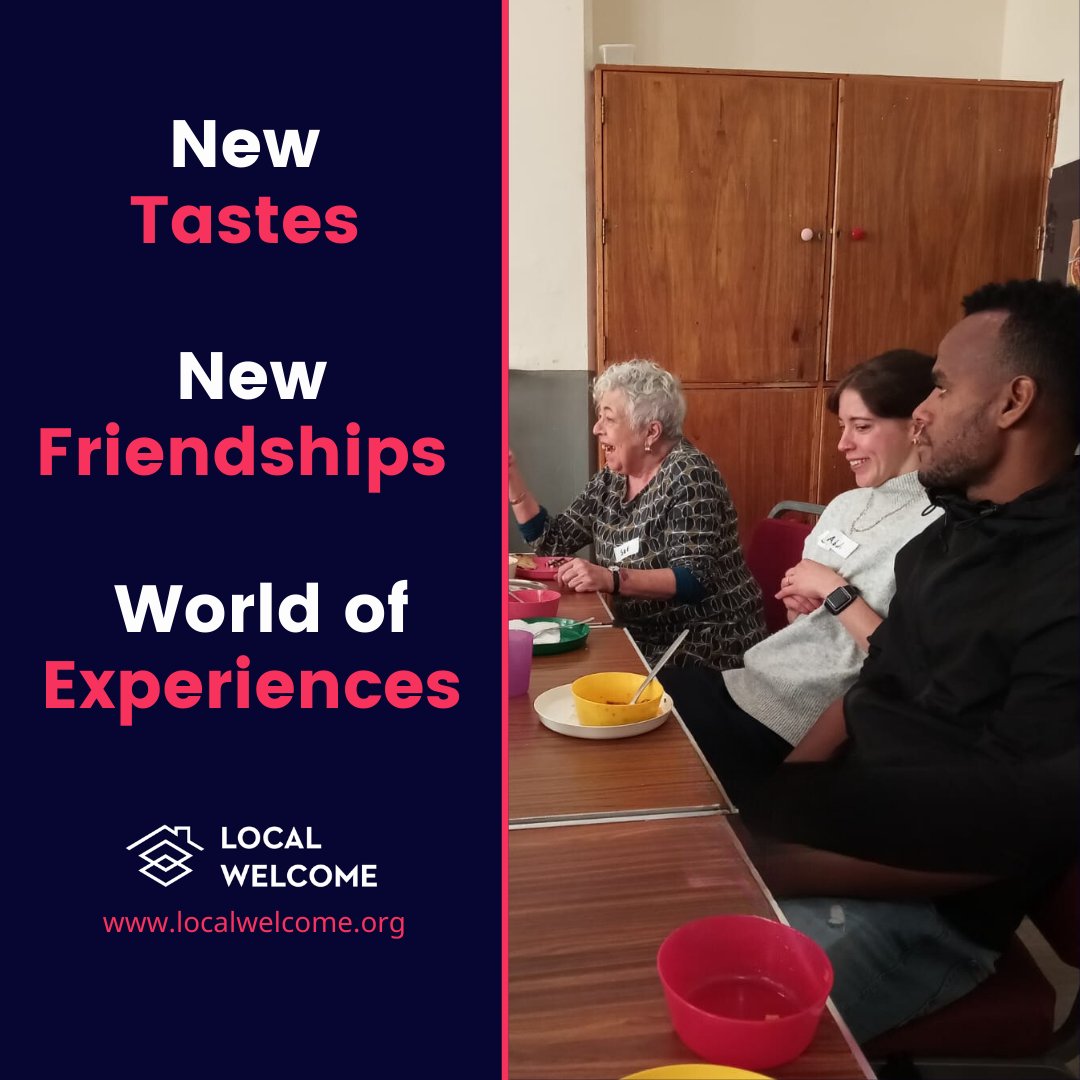 LocalWelcome's tweet image. 🍛🌐Connecting through food: that's what our Sunday meal in Liverpool was all about. New tastes, new friendships, and a world of experiences in a single meal. Get ready to follow our next delicious adventure!  #LocalWelcome #Liverpool
