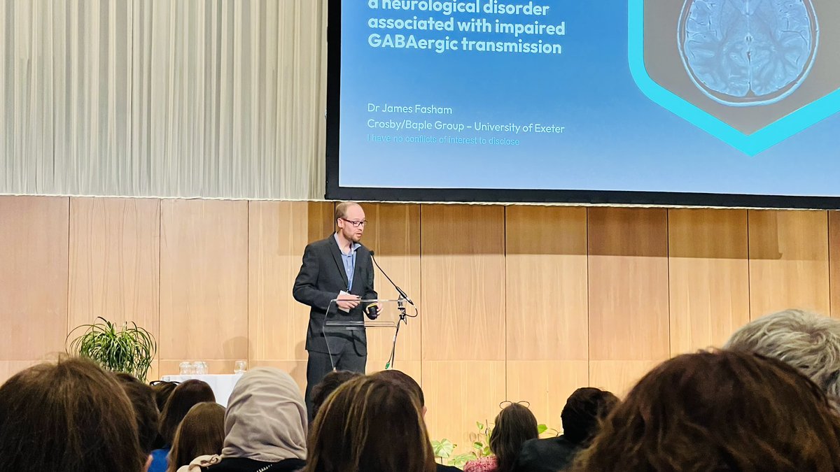 #ECR James Fasham talks about recognisable neurodevelopmental disorder due to impaired GABAergic transmission caused by SLC4A10 mutation.

#MDC23