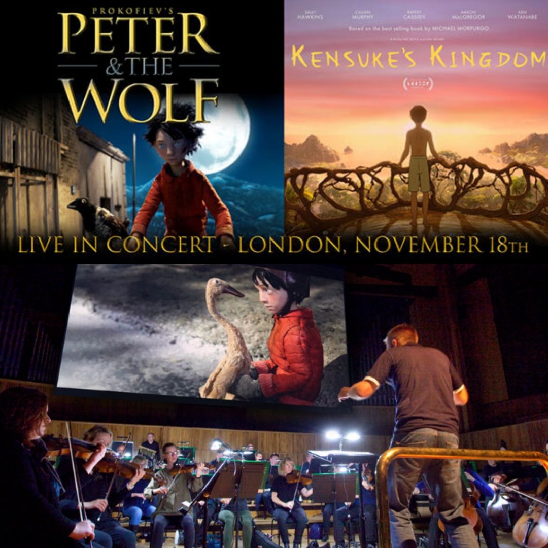 🌟 COMPETITION 🌟 Stop-mo fans won't want to miss next month's special live screenings/performances of Peter & The Wolf introduced by Oscar-winning director Suzie Templeton! Follow, like & repost before 27/10 for a chance to win 4 free tickets to the performance of your choice