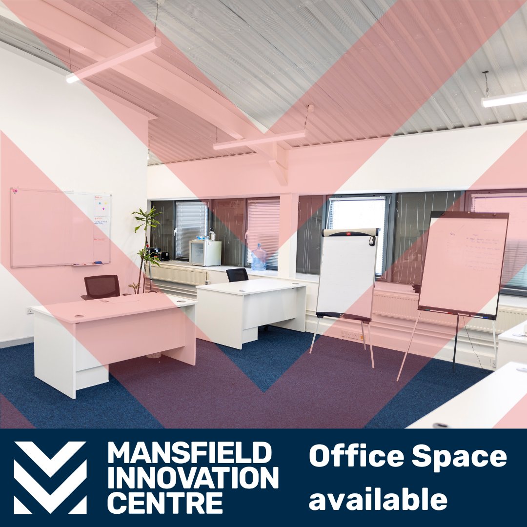 We've got offices of all sizes available! Flexible spaces for up to 12 people, suitable for entrepreneurs and growing businesses. We have a range of options available so please contact us below if you're interested.

mansfield-ic.co.uk/office-space-i…

#innovation #business #officespace