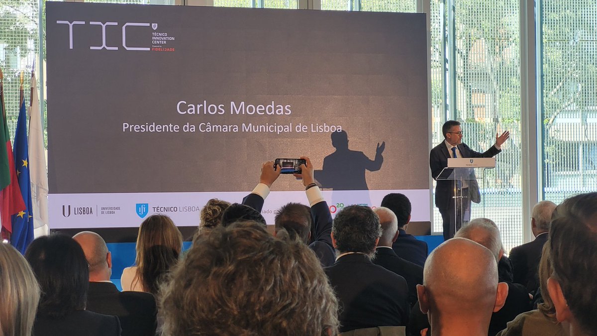 Jose_SV_'s tweet photo. Inauguration of the Técnico Innovation Center.  At the core of the Lisbon Innovation District.
Inspiring!
@istecnico https://t.co/E9wkoeqaxW
