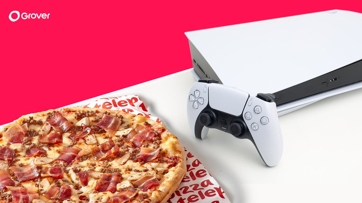 ¡SORTEO, SORTEO! Estamos sorteando el alquiler de 1 año de una PS5 + códigos de #PIZZAGRATIS 🎮🍕

Participar es muuuy fácil:
 
🫶🏻​ Dale RT a este tuit
👀​ Sigue a <a href="/getgrover/">Grover</a> y a <a href="/telepizza_es/">Telepizza España 🍕</a> 
🍕​ Menciona a tu colega con el que más horas has viciado 👇

#Sorteo #PlayStation5