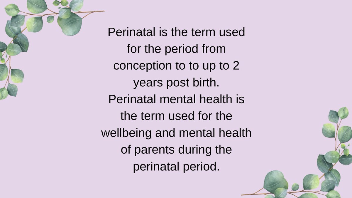 Not everyone knows what is meant by perinatal mental health.  Hopefully this post helps to raise awareness. 

#PerinatalMentalHealth #MaternalMentalHealth  #Perinatal #NewParent #NewMum #Pregnancy #Postpartum #Postnatal #MentalHealth #WomensHealth #mpftperinatal