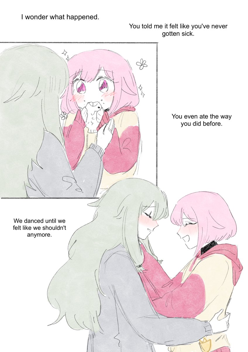 kcmvnd's tweet image. thought you were okay (1/2)
#prsk_FA #prsk_GL #emunene