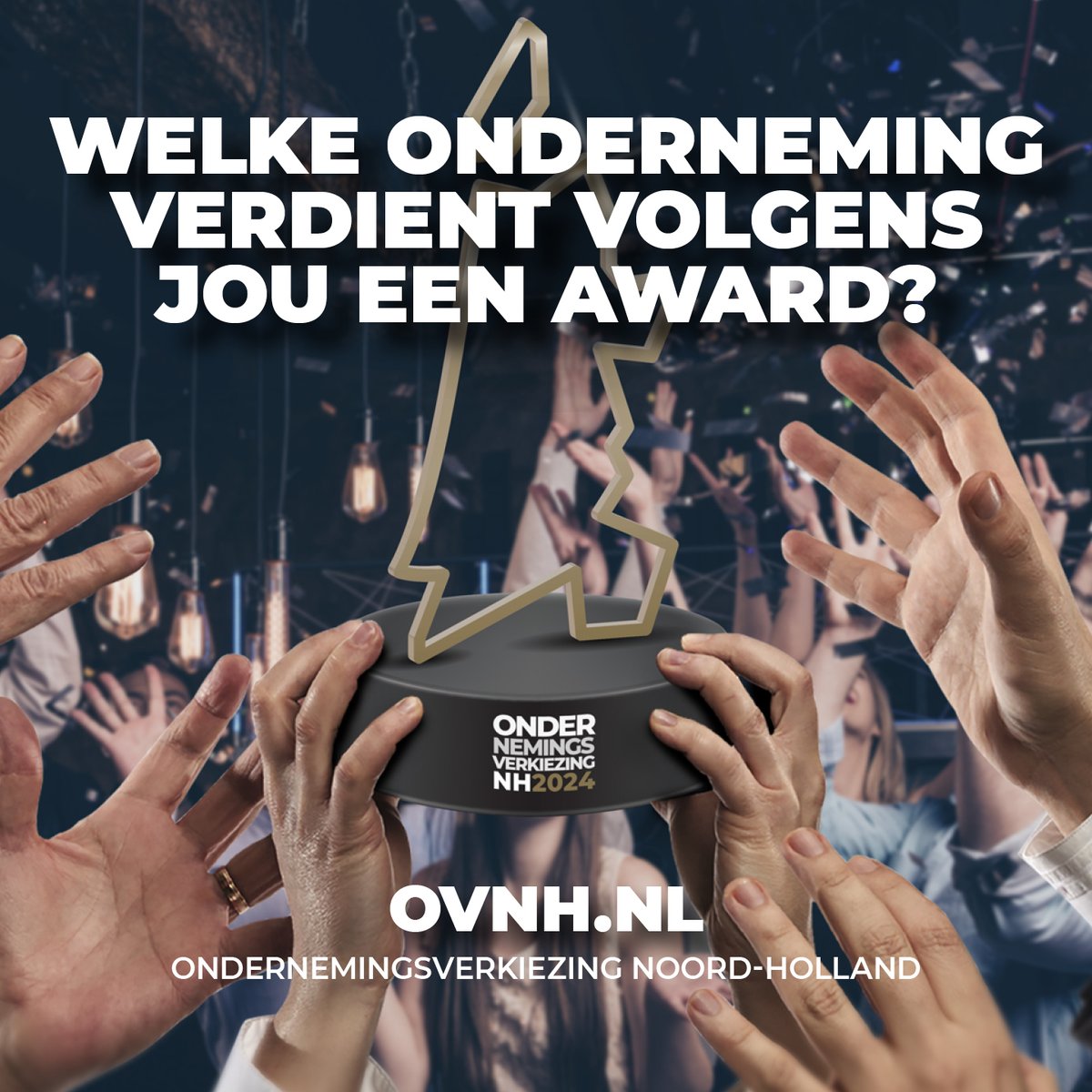 OVNH's tweet image. Welke onderneming verdient volgens jou een award? Complimenteer iemand uit je netwerk met een nominatie. Aanmelden kan tot 8 januari via ovnh.nl.