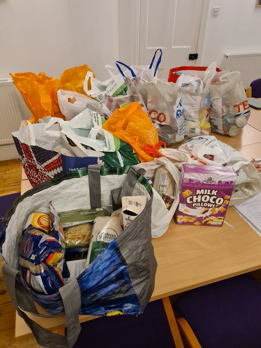 Thank you so much for this fantastic Harvest Festival donation from #StAugustinesSchool