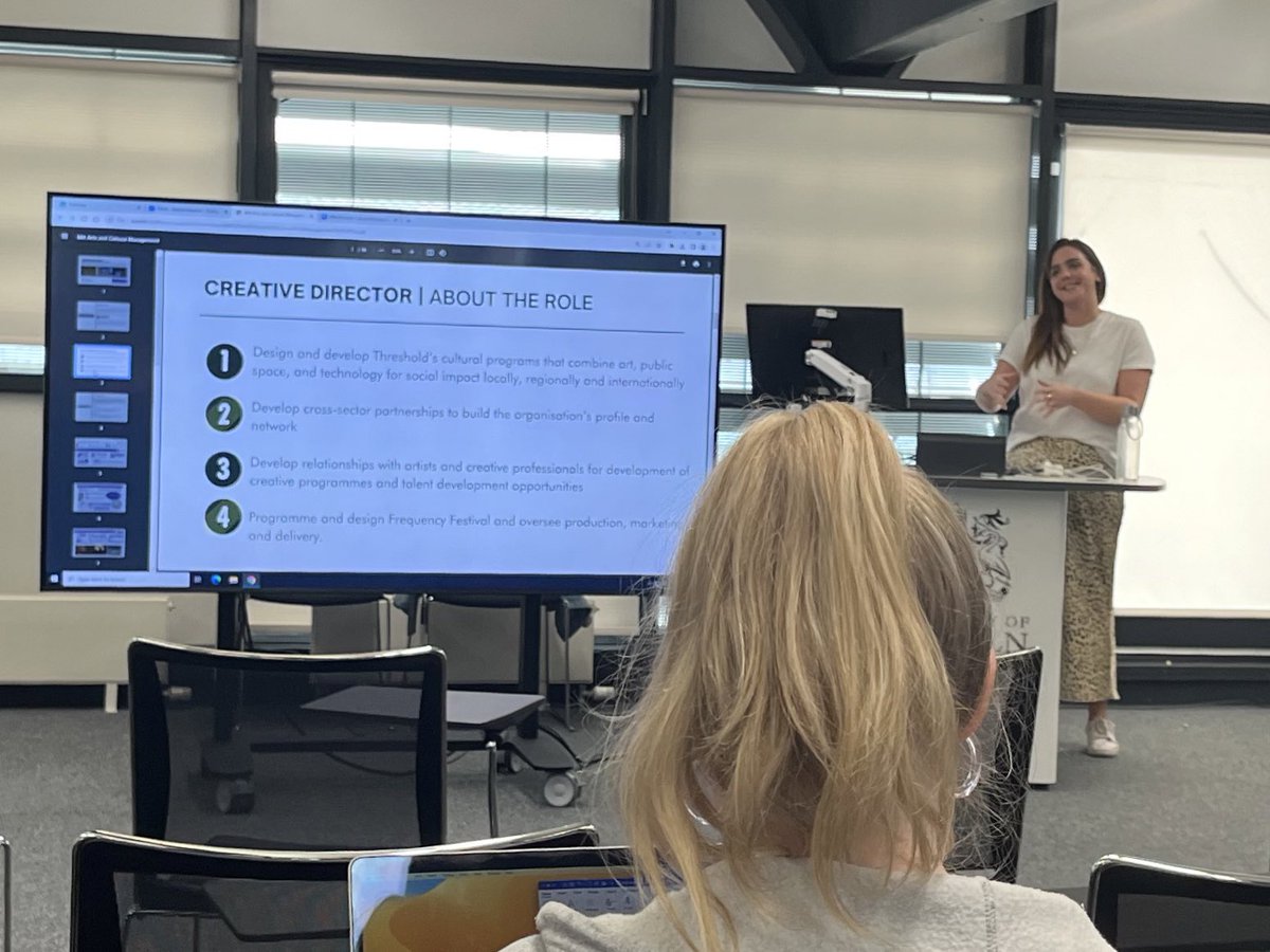 scum_collective's tweet image. Over the last 4 weeks some members of @scum_collective have been lucky enough to have had some excellent talks from members of the arts industry during the @UoLArtsMgmt speaker series! Thankyou: @IngoodcoEM, John from @AttenboroughAC, @SamanthaLindley and @Vikkijns!