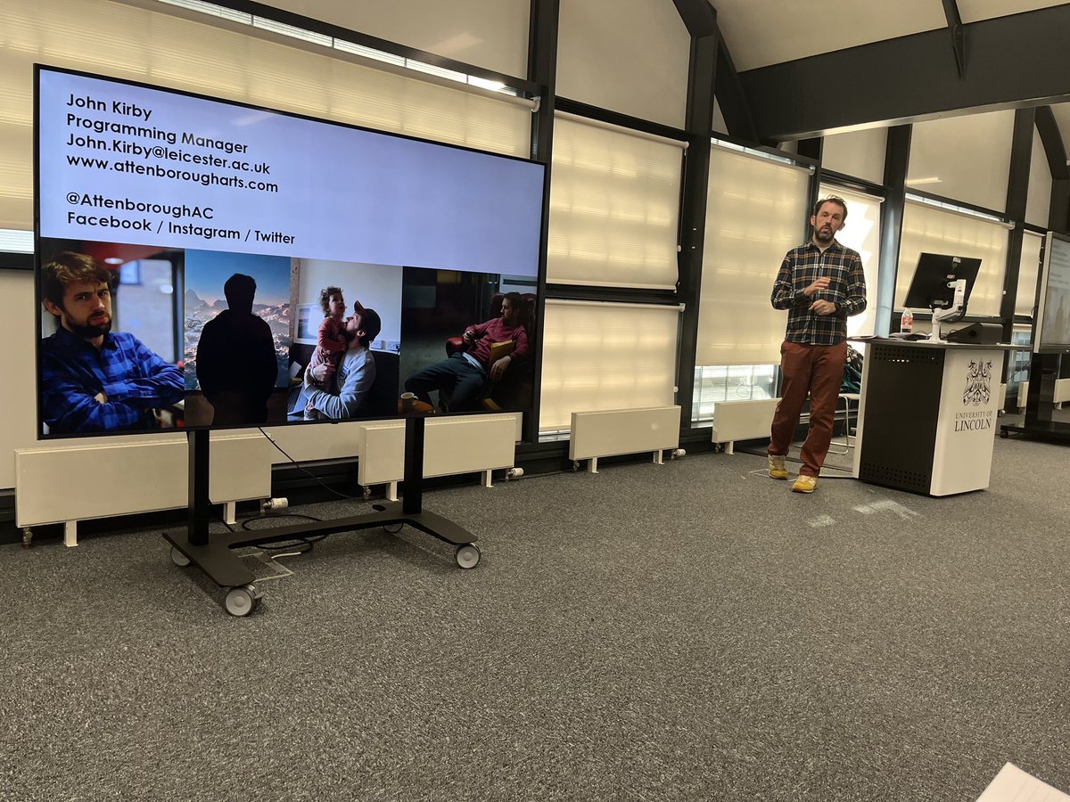 scum_collective's tweet image. Over the last 4 weeks some members of @scum_collective have been lucky enough to have had some excellent talks from members of the arts industry during the @UoLArtsMgmt speaker series! Thankyou: @IngoodcoEM, John from @AttenboroughAC, @SamanthaLindley and @Vikkijns!