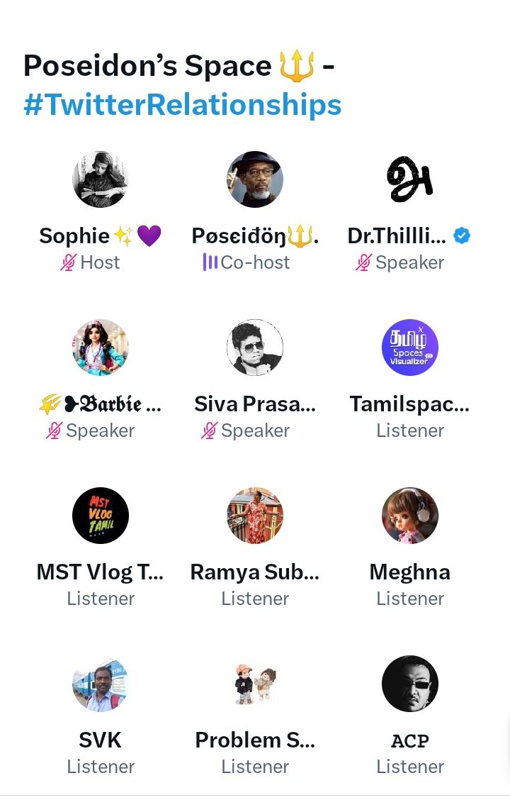 SpadioCity's tweet photo. HOST : @Sophie_S2708
#Twitterrelationships
ஆத்த கண்டமா குளத்த கண்டமா... https://t.co/aReUtRKDJ1