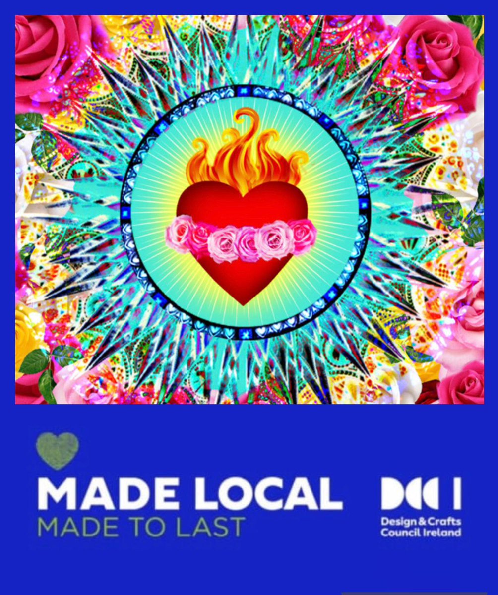 jrothwelldesign's tweet photo. Today is the launch of the #madelocal campaign. Let's support each other and spread the word! Buying local not only supports small businesses but also your local community 💙
The print shown is called The ‘Immaculate Heart’
https://t.co/KiSoiEQpgh
#madelocal #loveirishdesign https://t.co/bDZhtm7Vxc