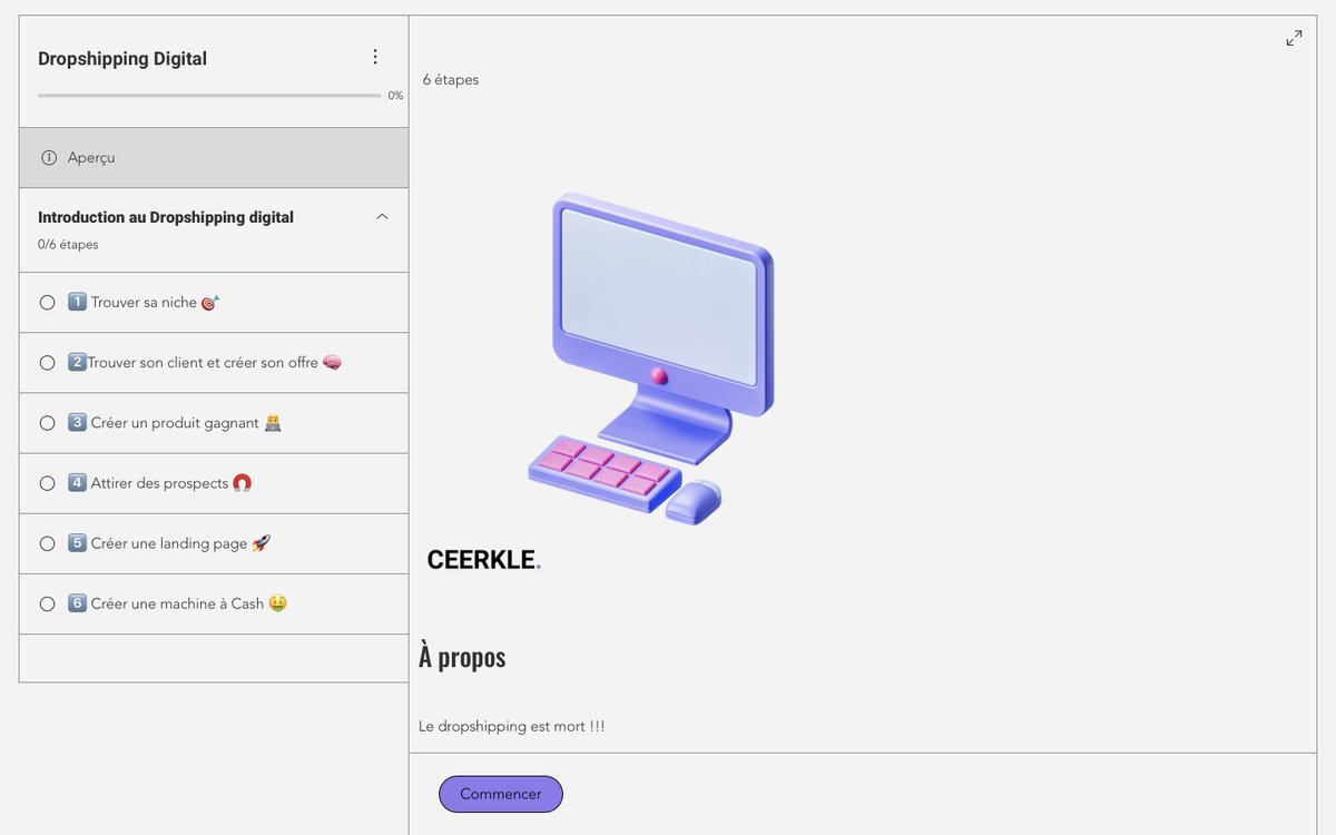 hey_ceerkle's tweet photo. Le dropshipping est mort !!!

C'est le type de discours qui revient sans cesse…

Et c'est vrai, le dropshipping est saturé :

❌ Coûts de démarrage élevés

❌ Marges très faibles

❌ Problèmes avec les clients qui entraînent des remboursements

❌ Problèmes de stocks ou de livraisons

Et s'il était possible d'éviter tous ces écueils ?

C'est possible, ça s'appelle le dropshipping digital.

Avec ce nouveau modèle de business :

✅ Coûts de démarrage faibles

✅ Pas de stock à gérer

✅ Pas d'expédition ou de logistique

✅ Marges potentiellement plus élevées

Avec cette nouvelle stratégie, tu peux vendre des produits digitaux,

Depuis ta chambre et sans budget,

Et générer tes premiers milliers d'euros.

🎁 Pour RECEVOIR GRATUITEMENT LA STRATÉGIE :

✅ Suis-moi 

✅ RT et commente "Drop”