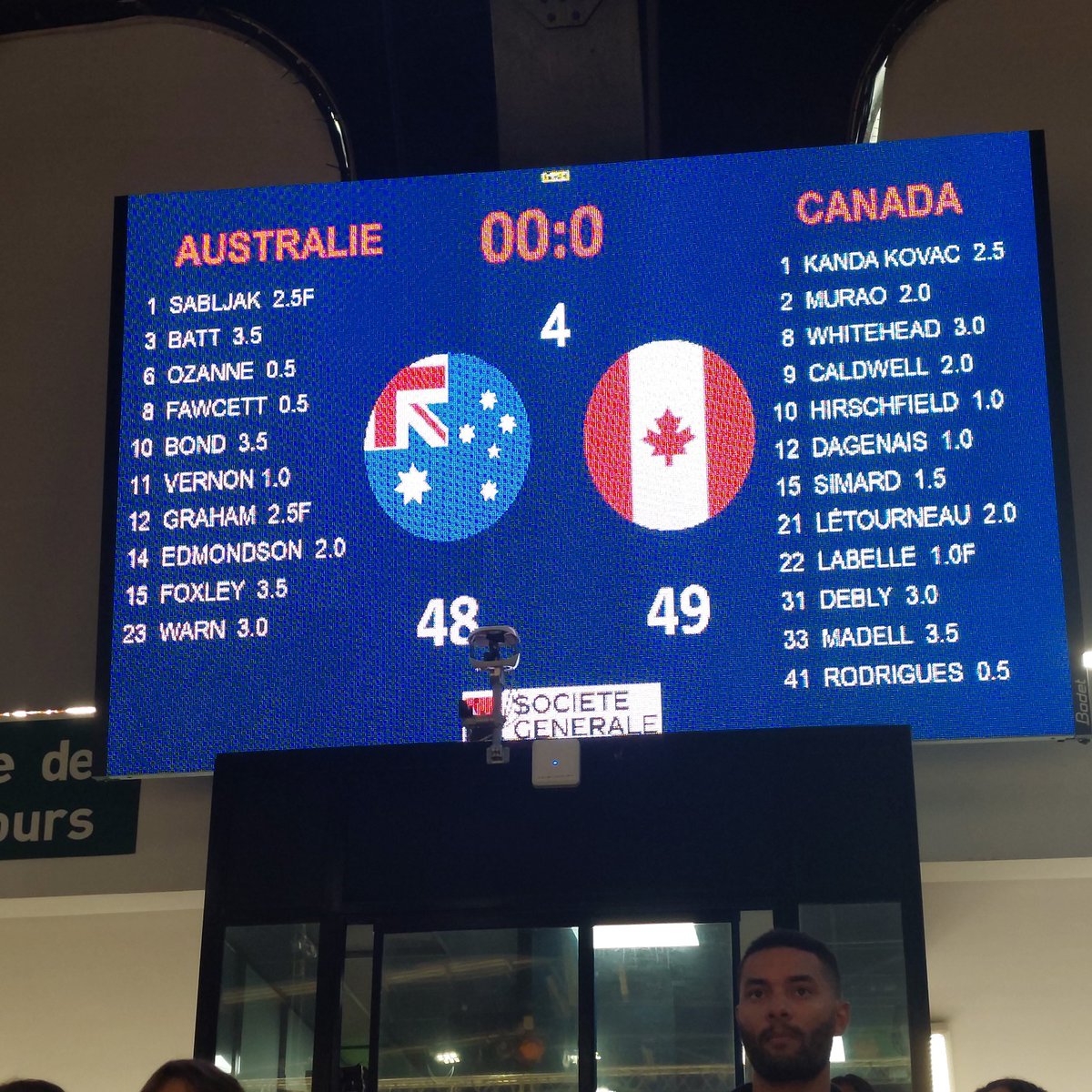 Quel match! Quel suspense ! Merci à #EquipeCanada 🇨🇦 de nous avoir fait vibrer et de nous offrir une première victoire pour le match d'ouverture de la Coupe internationale de Rugby Fauteuil @France2023 #IWRC2023