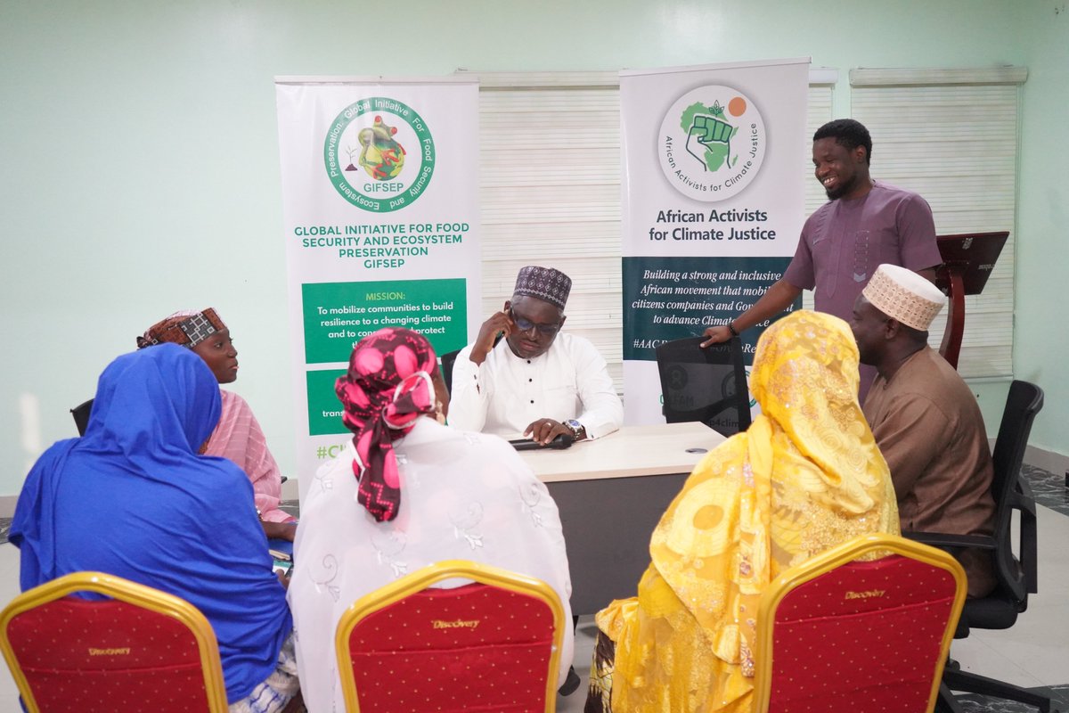 miketerungwa's tweet photo. No birthday rest..
Training of climate activist in #Adamawa State #Nigeria on Building Political Will for Climate Justice through lobbying using the CCL model, ahead of State #climate lobby day at the State House of Assembly in Yola today.
#AACJProject @oxfaminnigeria
@PACJA1 https://t.co/RpzPKsaFK3