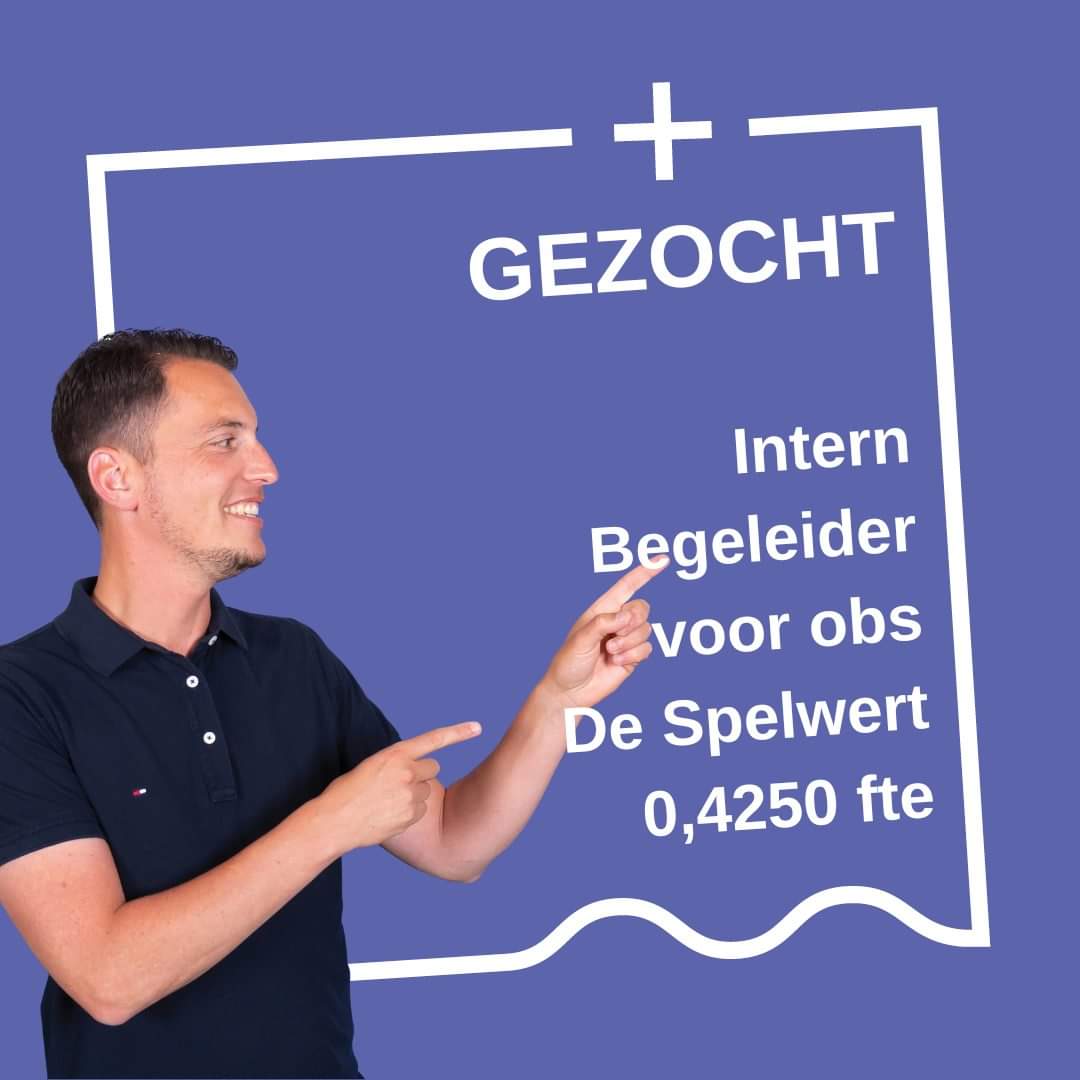 Ben jij de gedreven Intern Begeleider die ons team komt versterken? stroomm.nl/vacature/vacat…

<a href="/ObsDeSpelwert/">ObsDeSpelwert</a> <a href="/stgStroomm/">STROOMM</a>