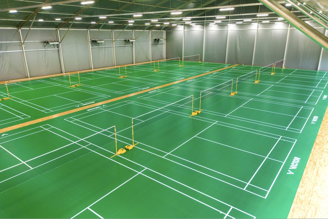 After 30 days of construction, our another trendy urban sports center, has opened to the public！Basketball and badminton lovers, welcome to Shanghai Ledongli qiyu sports center！