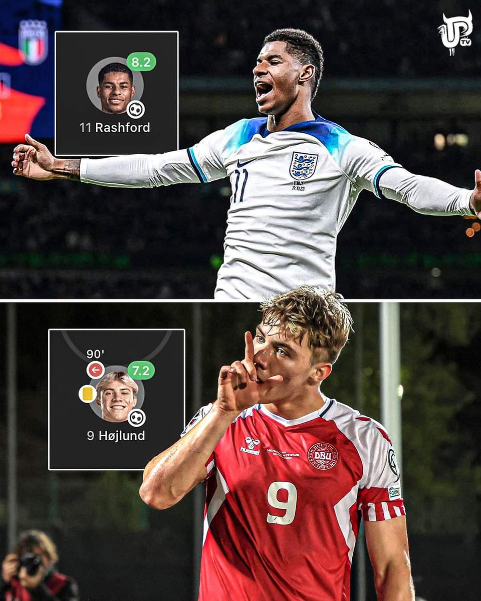 #MUFC forwards Marcus Rashford and Rasmus Hojlund both scored superb goals for their countries tonight. ⚽️🤩

A bit of momentum before the return of footy this weekend 🤌