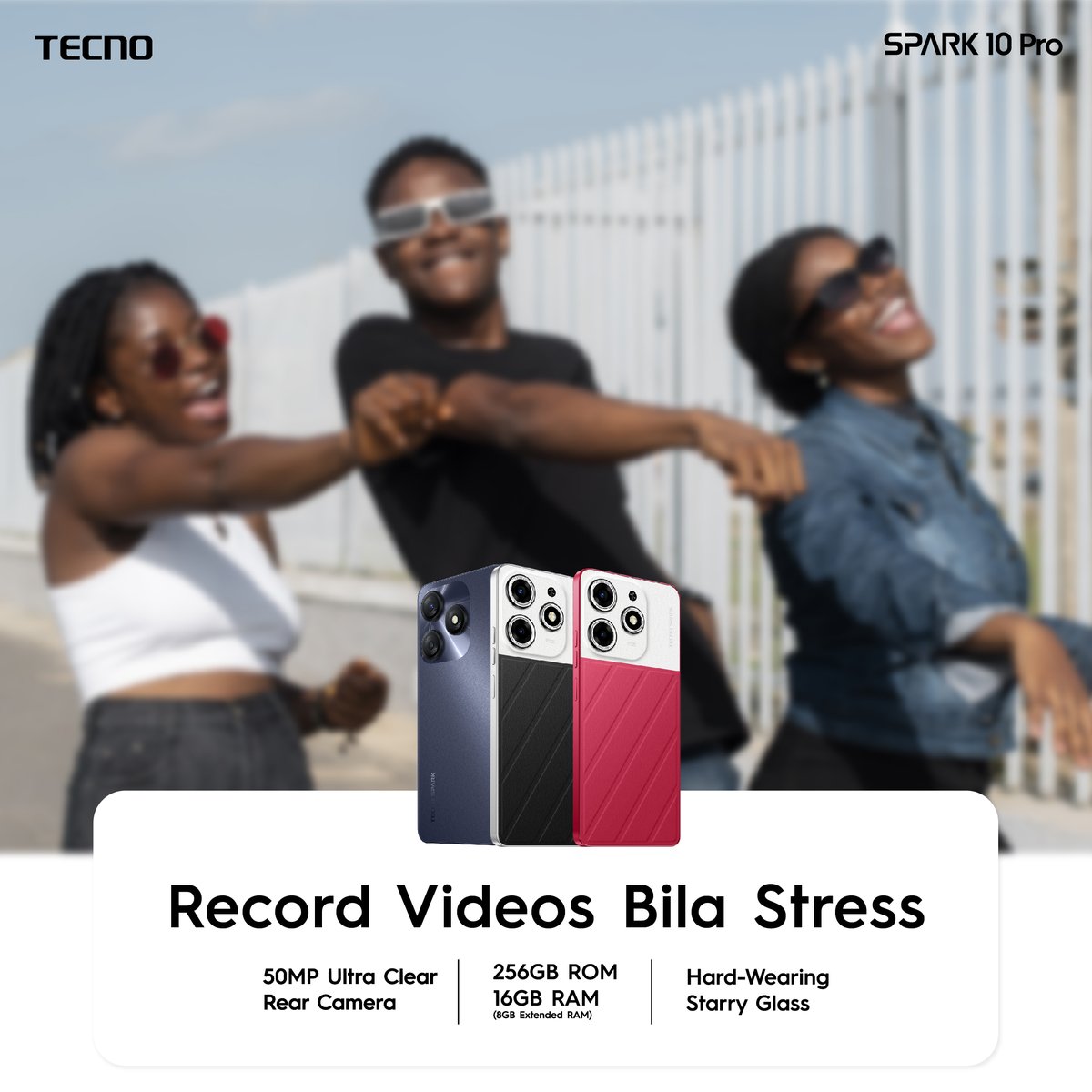 TECNOMobile254's tweet image. Have you got the moves? Let #Spark10 be your hype camera! 📸 Capture every dance break and beat drop.

#TECNO #Spark10Series #GlowAsYouAre