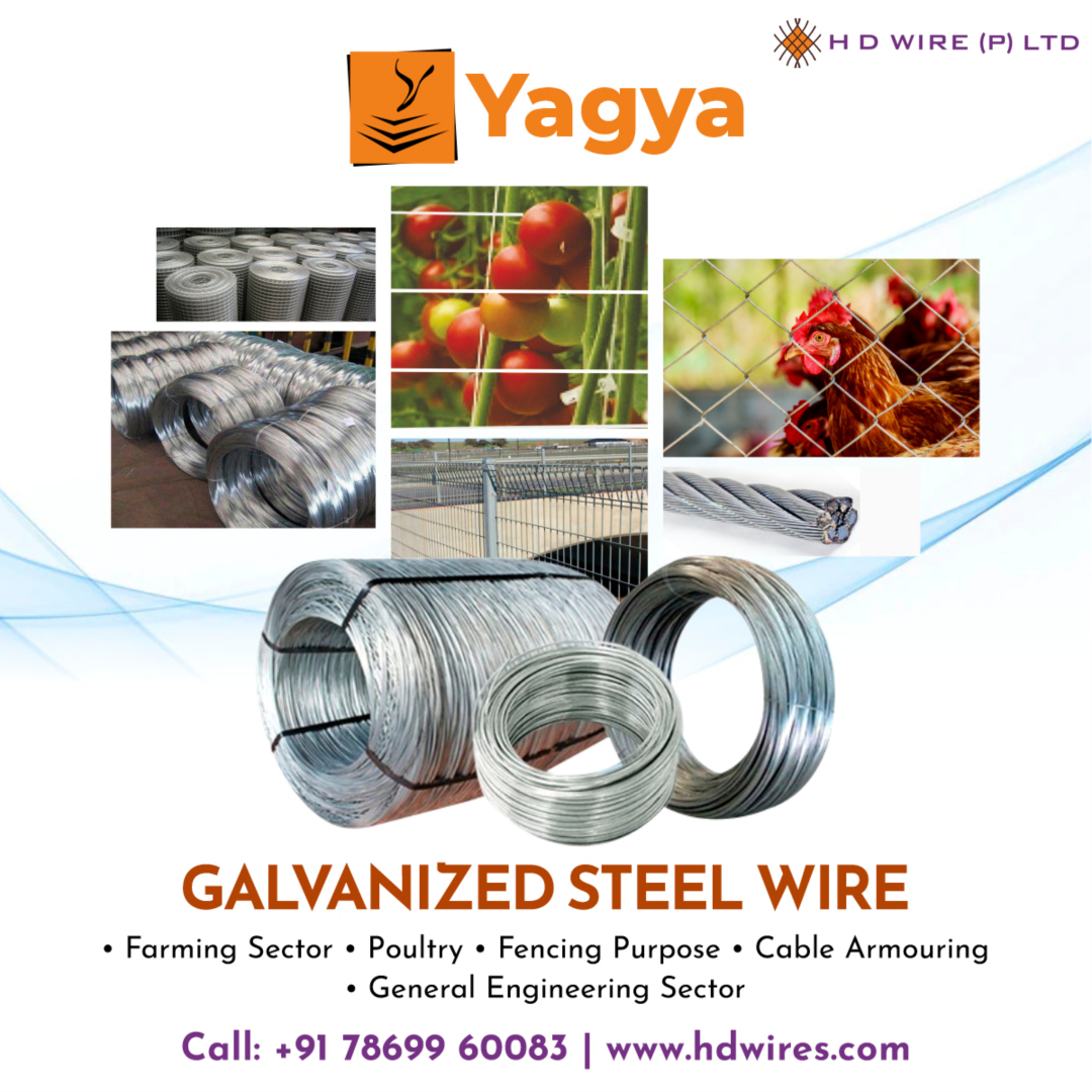 hdwires's tweet image. #HDWire is one of #India’s Oldest and Most Trusted #GIWire #Manufacturers, #Suppliers, and #Exporters. We use state-of-the-art #technology for manufacturing the best #quality #products.

Visit us at - hdwires.com 

#SteelWire #FencingWire #WireIndustry #CableCompanies