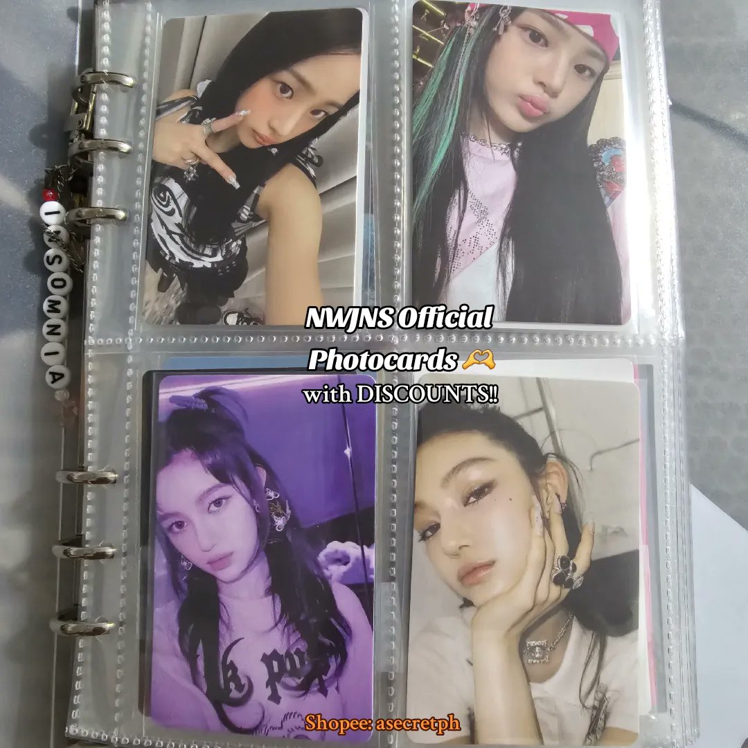 alyhcrafts's tweet photo. NewJeans Official Photocards 💖

Shopee: https://t.co/YJrRYOYqyy

#NEWJEANS #kpoptwt #KPOP https://t.co/XyclCMn3UK