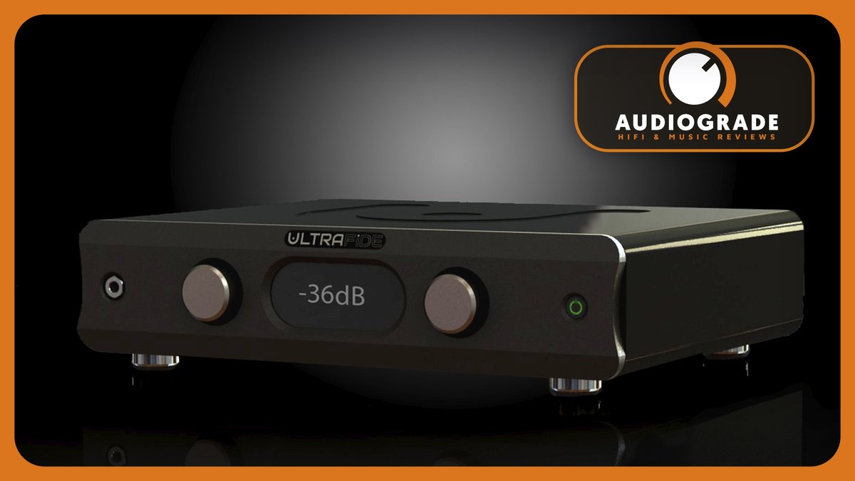 📸 A highlight from the recent @AudioShowUK, where Ultrafide debuted its new Ultra Sigma pre/power amps The Devon made U4PRE (below) sports a unique analogue quad output topology, while the matching power amp offers a whopping 500W/4ohms 🟠 Full details audiograde.uk/perfect-couple/