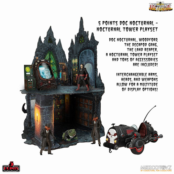 HobbyGenki's tweet photo. ✨New Pre-order✨
5-Point / Doc Nocturnal - Nocturnal Tower Playset
Availability date: 2024-08-31
Paylater ✅
https://t.co/fsyBcrrSGn
#mezco #mezcotoyz #5point https://t.co/JpY60FW1AH