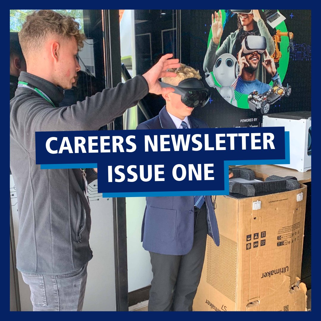 Careers Newsletter - Issue 1

In this issue:
➡Local college open events
➡Opportunities at BAE systems
➡Up for Uni: Building Success Event
➡Careers Pilot: Parent Zone
➡Tech Truck

Click the link to read the issue: sway.office.com/ZhWQ42SJgZY2wU…

#cvaproud
