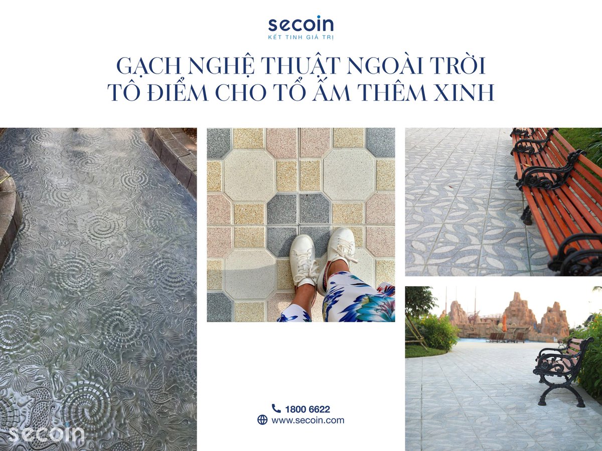 SecoinVn's tweet photo. Gạch Nghệ Thuật Ngoài Trời - Tô Điểm Cho Tổ Ấm Thêm Xinh

#secoin #gachnghethuat #gachkhongnung #gachngoikhongnungcaocap #gachbong #gachbongmengom #ngoimau #gachnghethuatngoaitroi #Terrazzonoithat #baccauthangterrazzo #gachbonggio https://t.co/mfPJHLP9IR