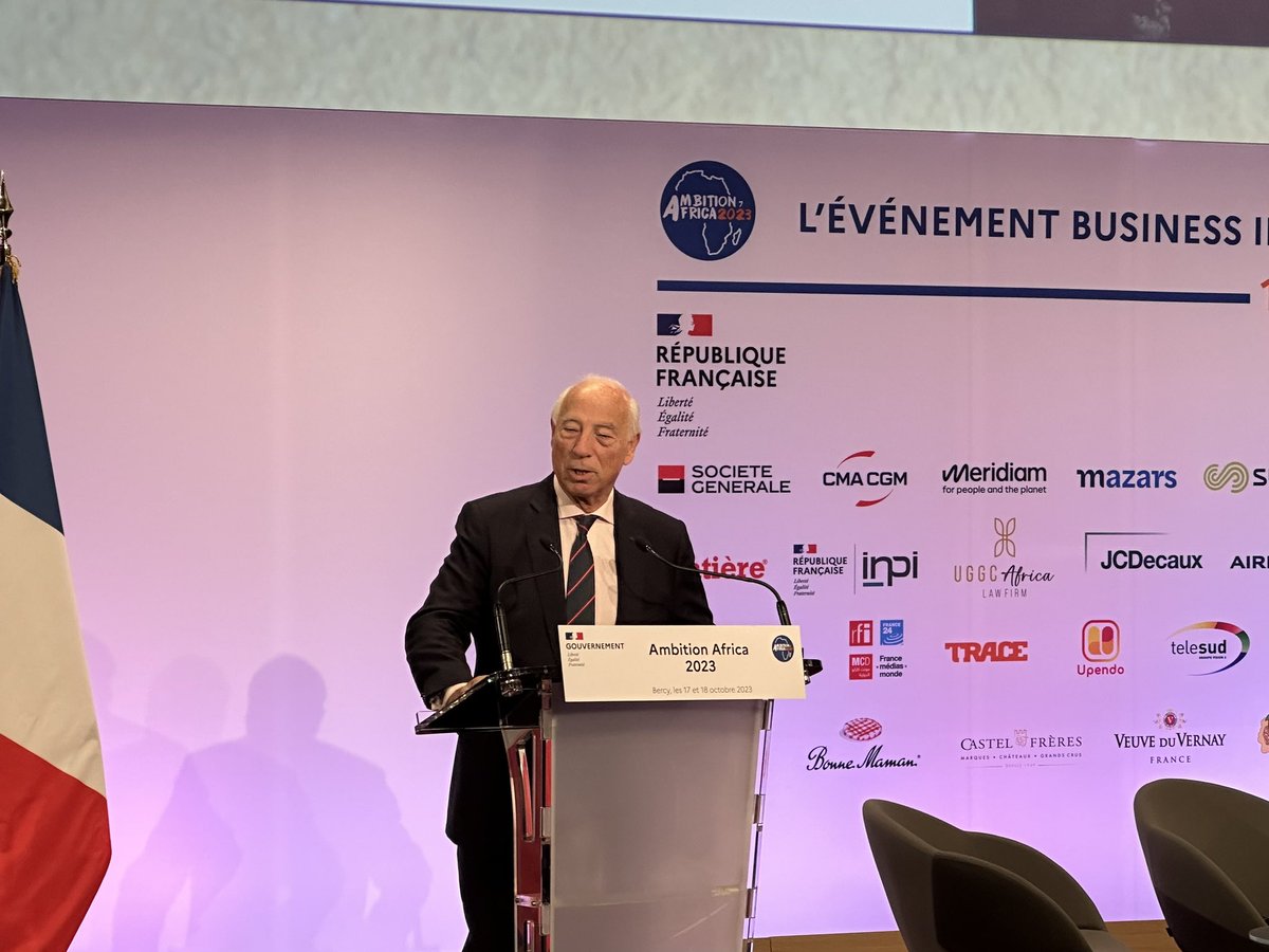 Jour 2 pour #AmbitionAfrica ! 🌍

<a href="/EtienneGiros/">Etienne Giros</a>, Président du <a href="/CIAN_Afrique/">Cian</a> inaugure cette nouvelle journée, exprimant sa propre expérience de l’export en Afrique. Au programme : 
✅ Tables rondes thématiques 
✅ Rendez-vous B2B
✅ Networking