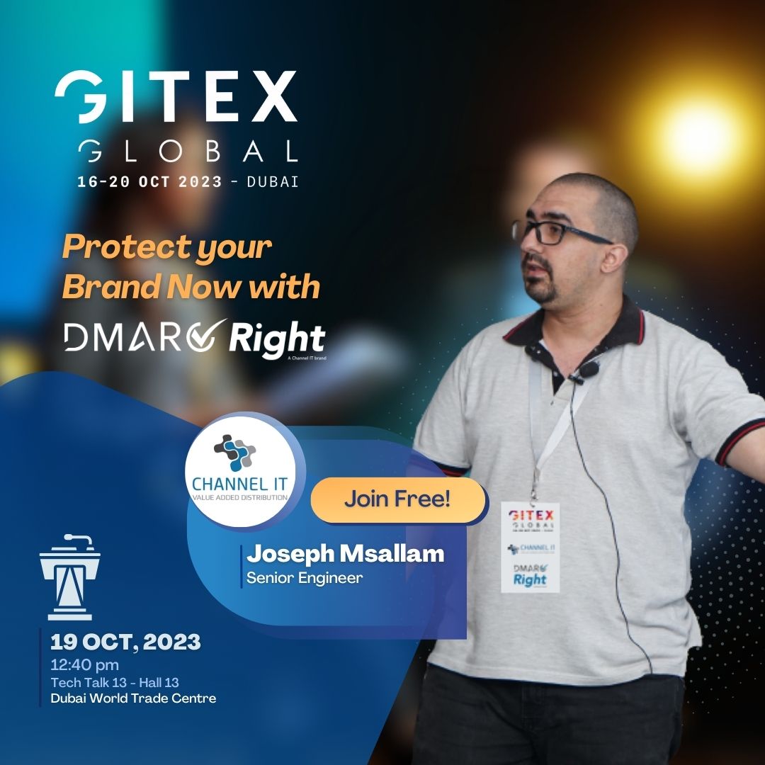 <a href="/GITEX_GLOBAL/">GITEX GLOBAL</a> is in full swing with <a href="/ChannelITGlobal/">Channel IT Ltd.</a> participating brands, at booth 𝗛𝟭𝟯-𝗕𝟰𝟬! Visit us to explore more about <a href="/dmarcright/">DMARC Right - A Channel IT brand</a> and #EndpointOne and claim valuable gifts and exclusive offers! For more insights, don't miss our tomorrow's presentation at Tech Talk 13.