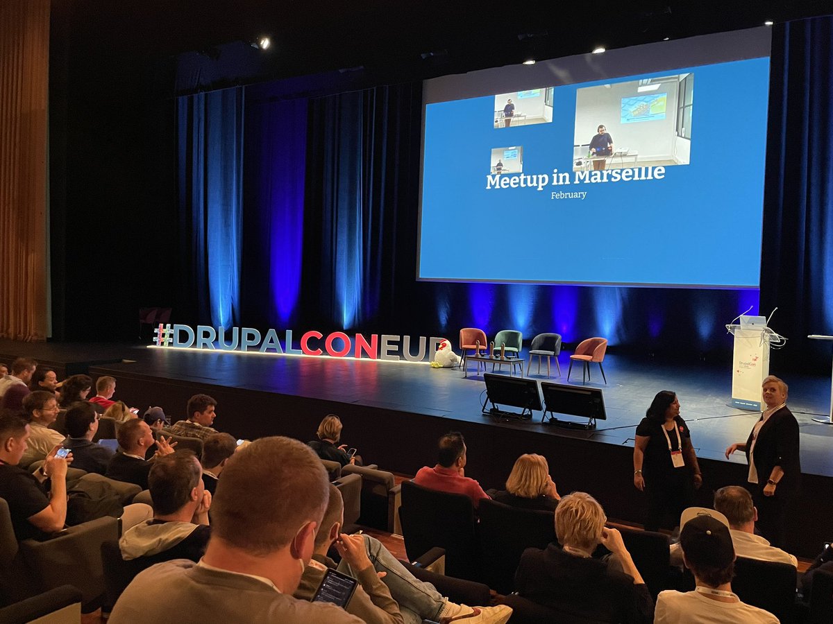 diwowi_tech's tweet image. Le premier jour de la conférence DrupalCon 2023, à laquelle nous avons assisté en tant que Diwowi et @binbiriz_tech, Dries Buytaert a expliqué les stratégies de Drupal lors de sa présentation. On continue avec différentes expériences.
#drupalcon
#drupalcon2023
#drupal10
