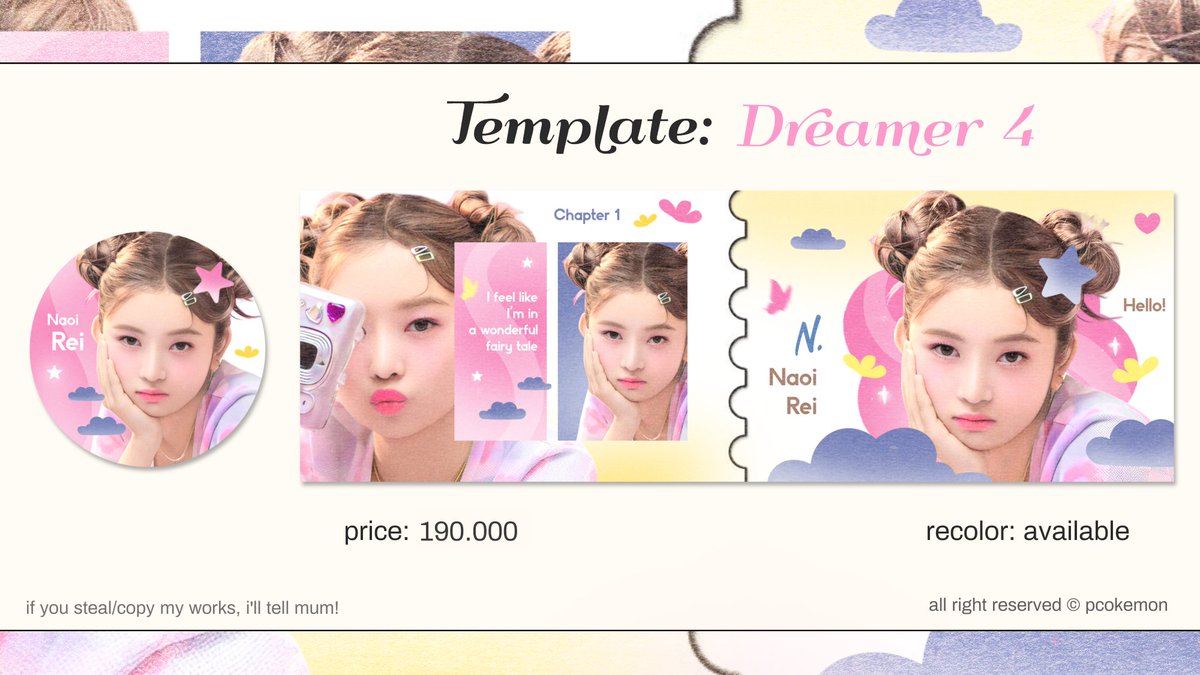 Help repost this? Thank you! 
ㅤ   
🧚🍃 Hello! Kali ini enola bawa 5 template layout berformat ipv yang bisa dibawa pulang pukul 19.00 wib, 18 oktober 2023 melalui dm. Harganya sudah tertera di masing masing katalog ya! 💗
ㅤ
#zonauang #zonajajan